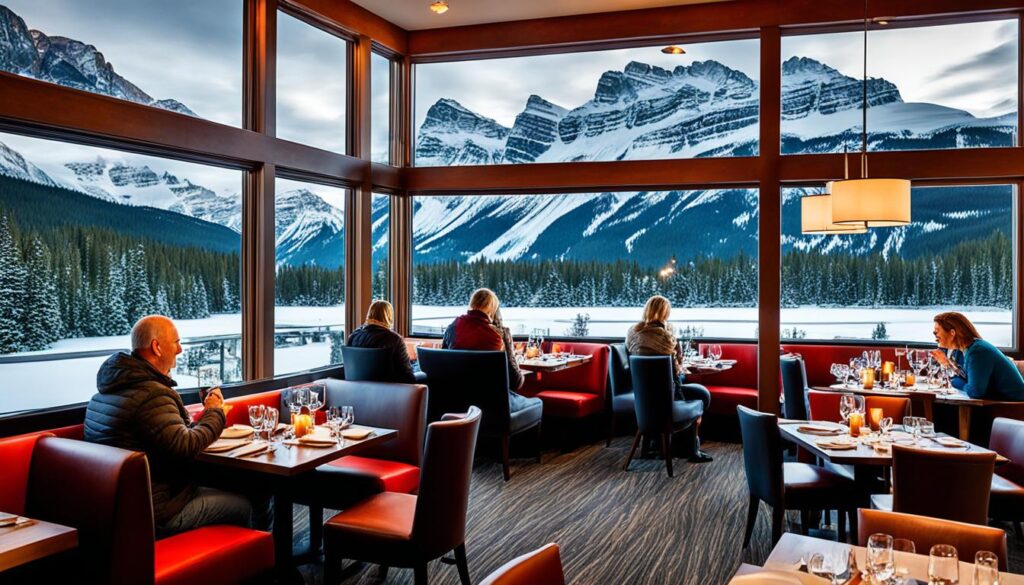 Dining in Banff Dining in Banff