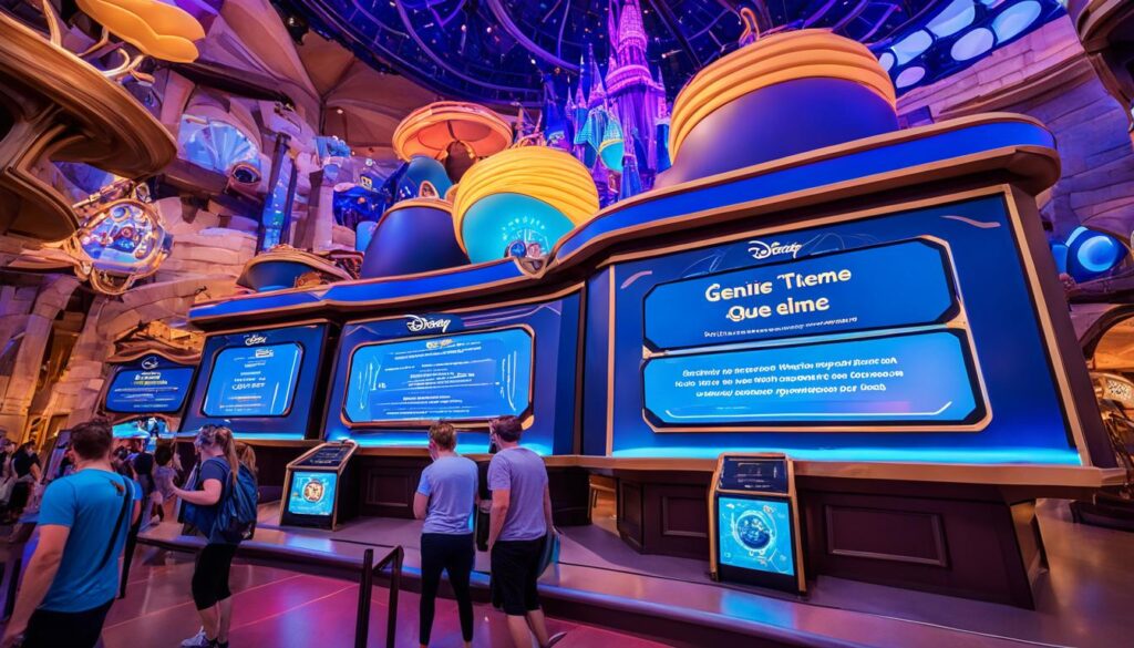 Disney Genie virtual queue Disney Genie virtual queue