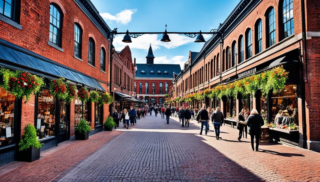 Distillery District shopping Distillery District shopping