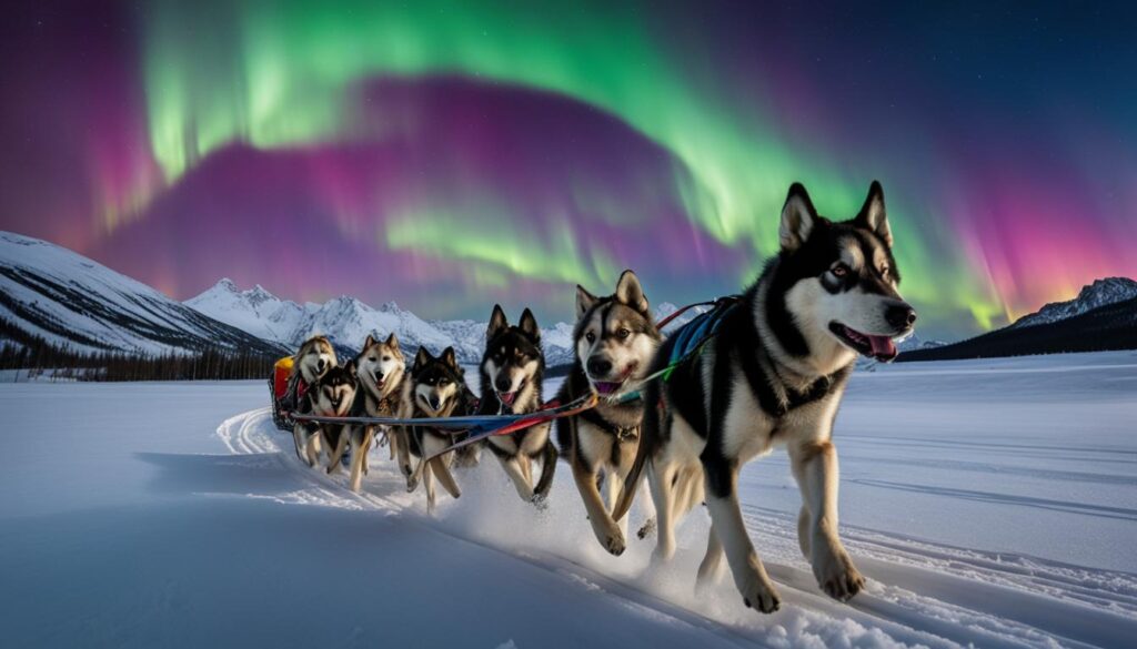 Dog Sledding in the Arctic Dog Sledding in the Arctic