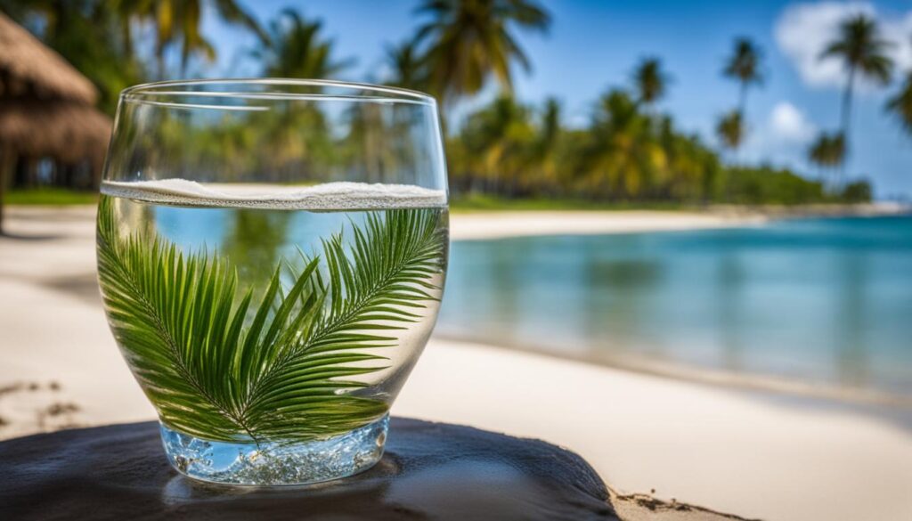 Drinking water in Punta Cana Drinking water in Punta Cana
