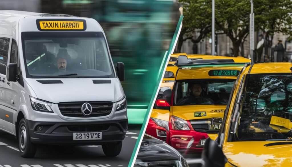 Dublin Airport shuttle service vs taxi service Dublin Airport shuttle service vs taxi service