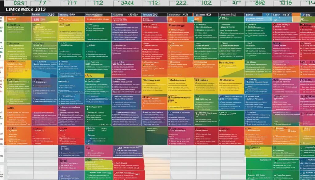 Duration of visit to Limerick table Duration of visit to Limerick table