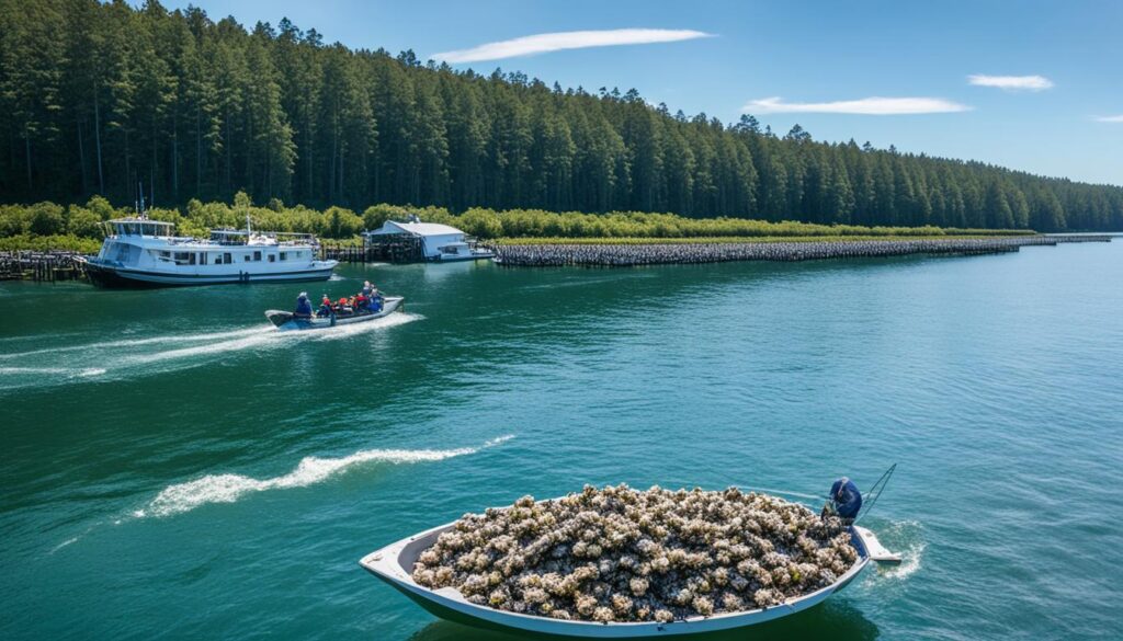 East Coast oyster journey East Coast oyster journey