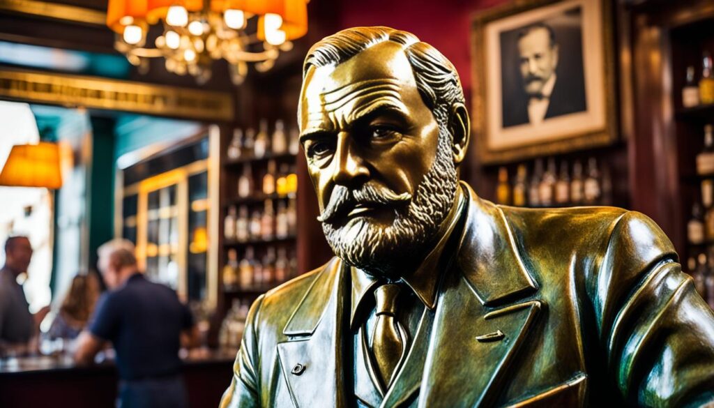 El Floridita Havana Hemingway statue sighting El Floridita Havana Hemingway statue sighting