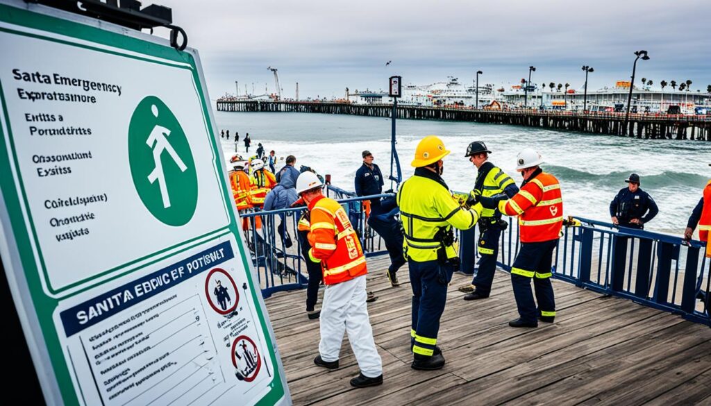 Emergency Protocols at Santa Monica Pier Emergency Protocols at Santa Monica Pier