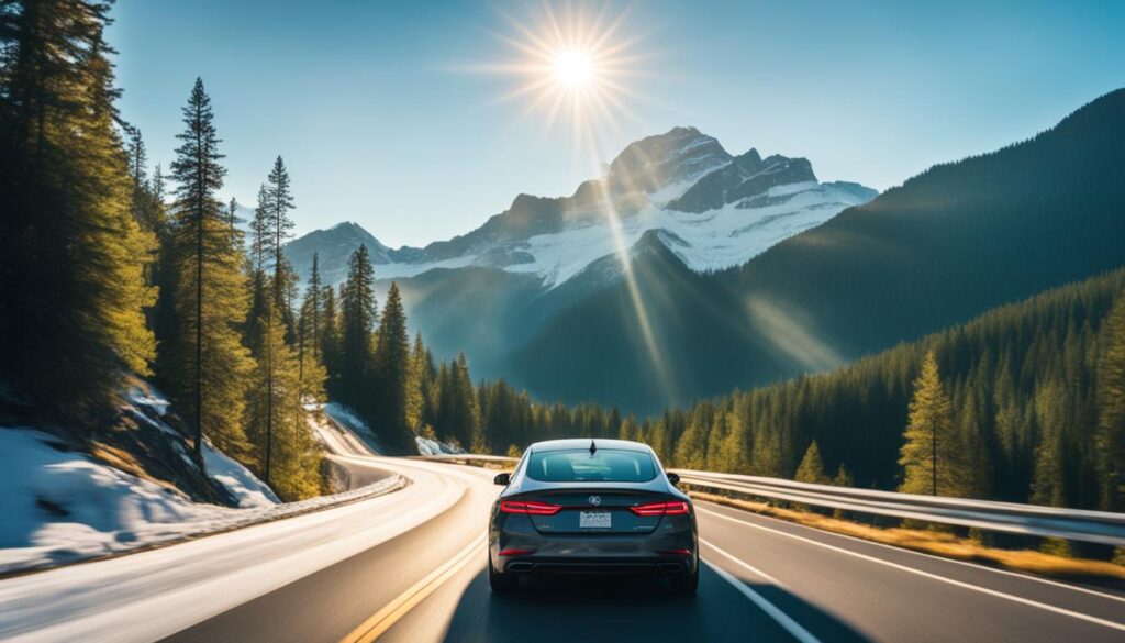 Exploring Banff National Park by car Exploring Banff National Park by car