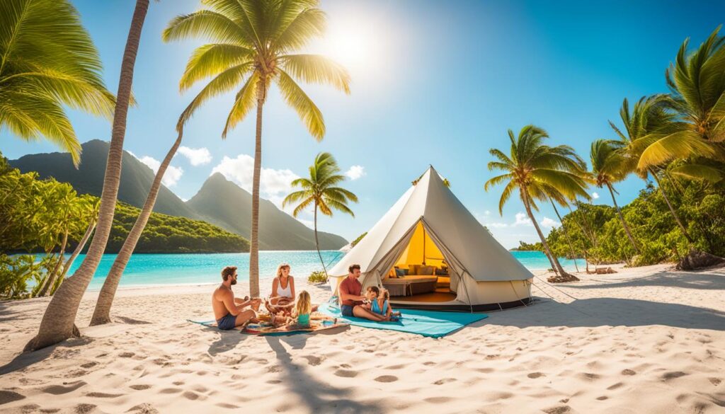Family Glamping in the Caribbean Family Glamping in the Caribbean
