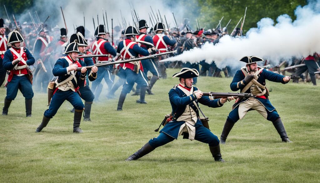 Fort York battle reenactment Fort York battle reenactment