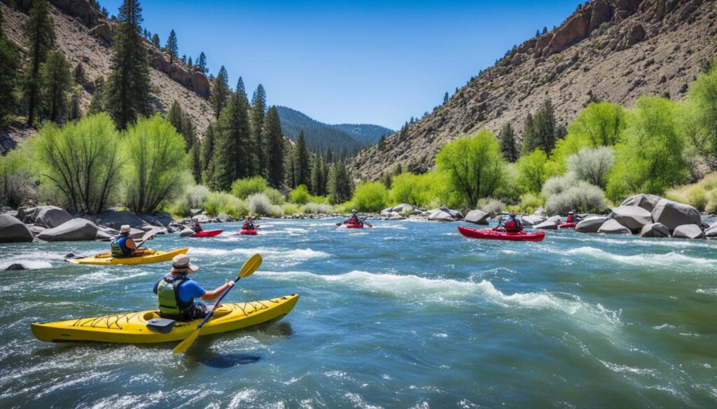 Guided Kayak Tours on Carson River Guided Kayak Tours on Carson River