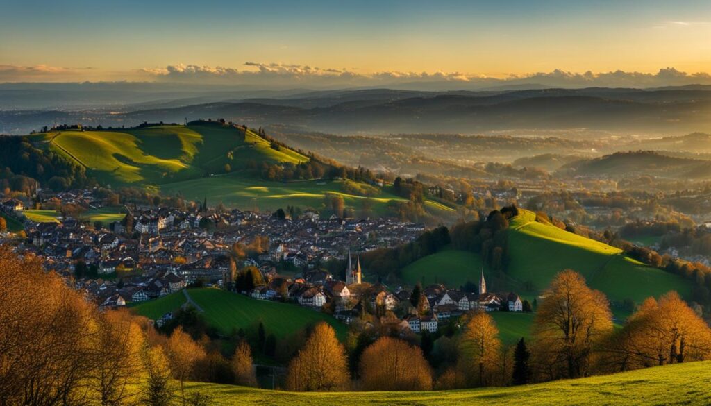 Gurten Bern's Panoramic View Gurten Bern's Panoramic View
