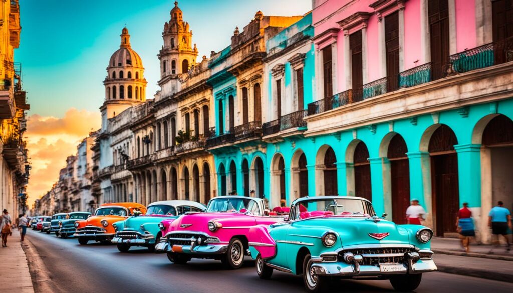 Havana sightseeing in classic cars Havana sightseeing in classic cars