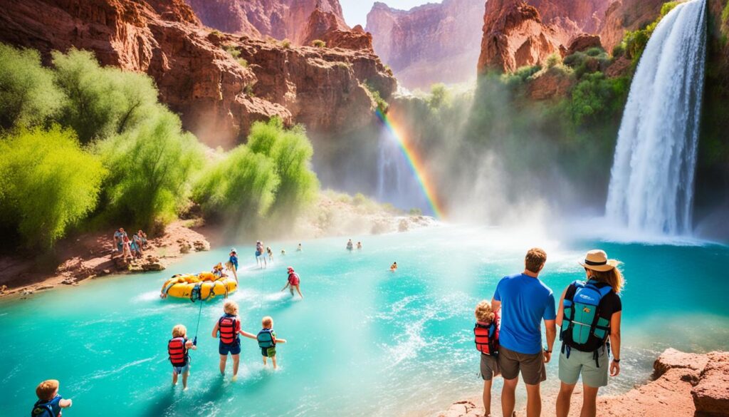 Havasu Falls with kids Havasu Falls with kids