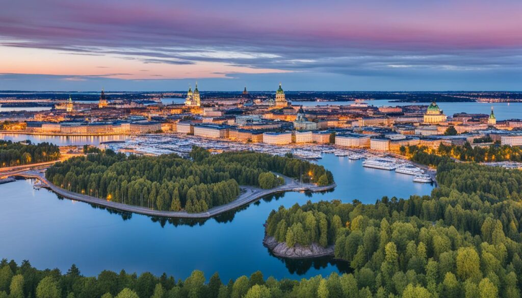 Helsinki parks and islands image Helsinki parks and islands image