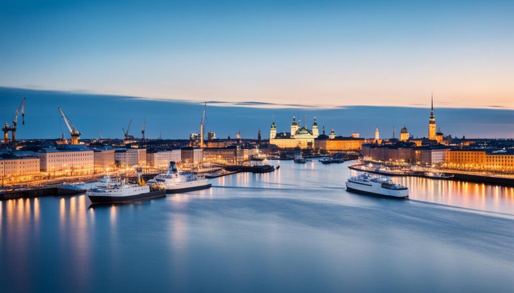 Helsinki waterfront Helsinki waterfront
