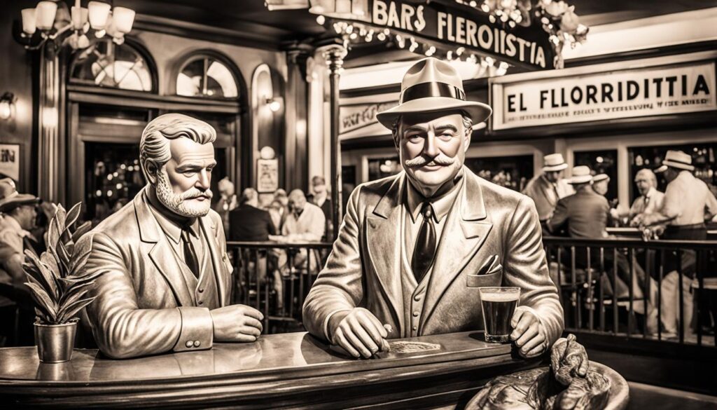 Hemingway statue sighting El Floridita Hemingway statue sighting El Floridita