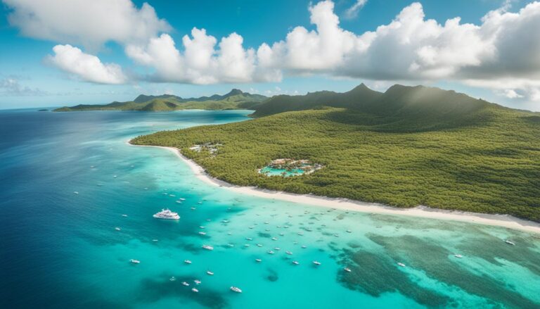 How can I travel between Caribbean islands?