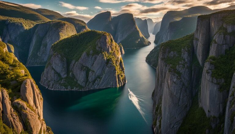How do I plan a boat trip to Lysefjord and Preikestolen?