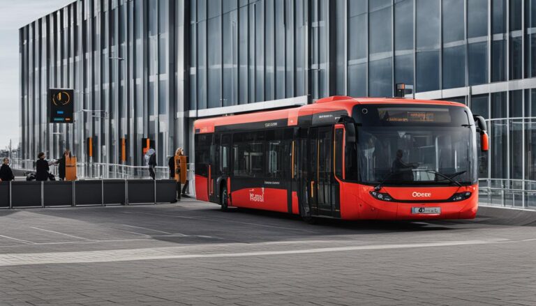 How to get from Odense Airport to the city center?