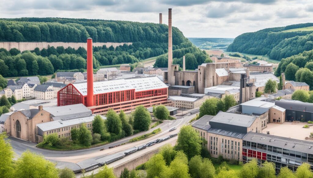Industrial heritage of the Red Rock Region in Luxembourg Industrial heritage of the Red Rock Region in Luxembourg
