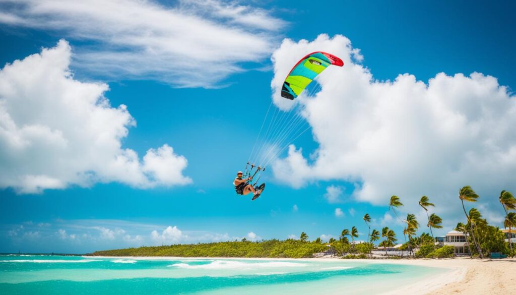Kitesurfing in the Caribbean Kitesurfing in the Caribbean