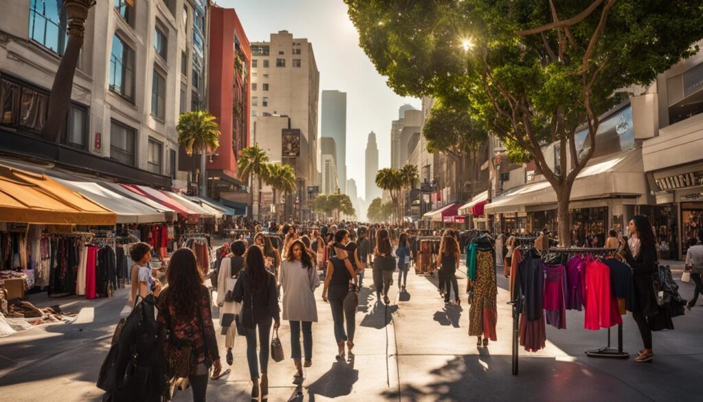 LA fashion district LA fashion district