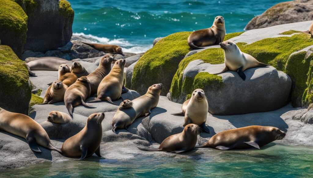 La Jolla seals and sea lions La Jolla seals and sea lions