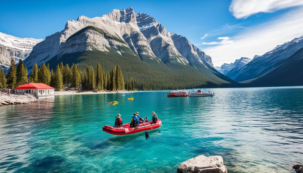 Lake Minnewanka scuba diving excursions Lake Minnewanka scuba diving excursions