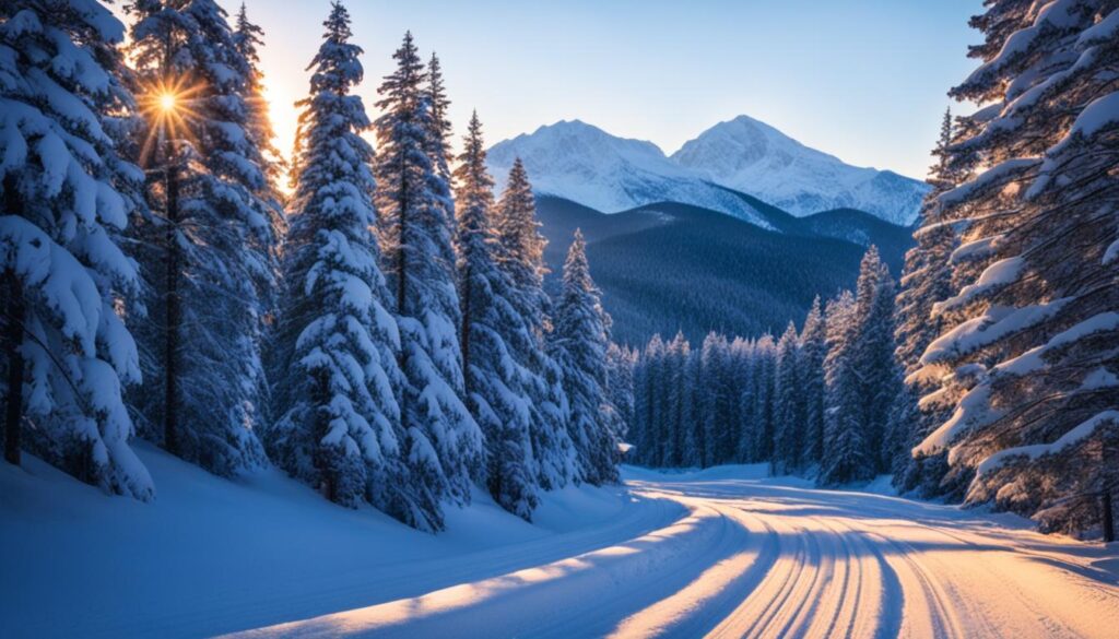 Lake Tahoe Winter Landscape Lake Tahoe Winter Landscape