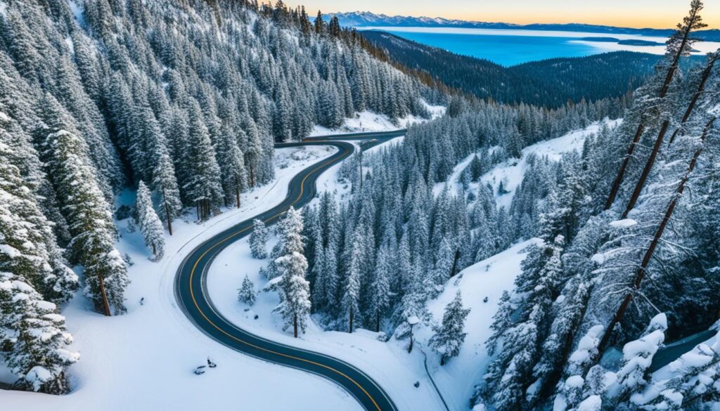 Lake Tahoe Winter Road Conditions Lake Tahoe Winter Road Conditions