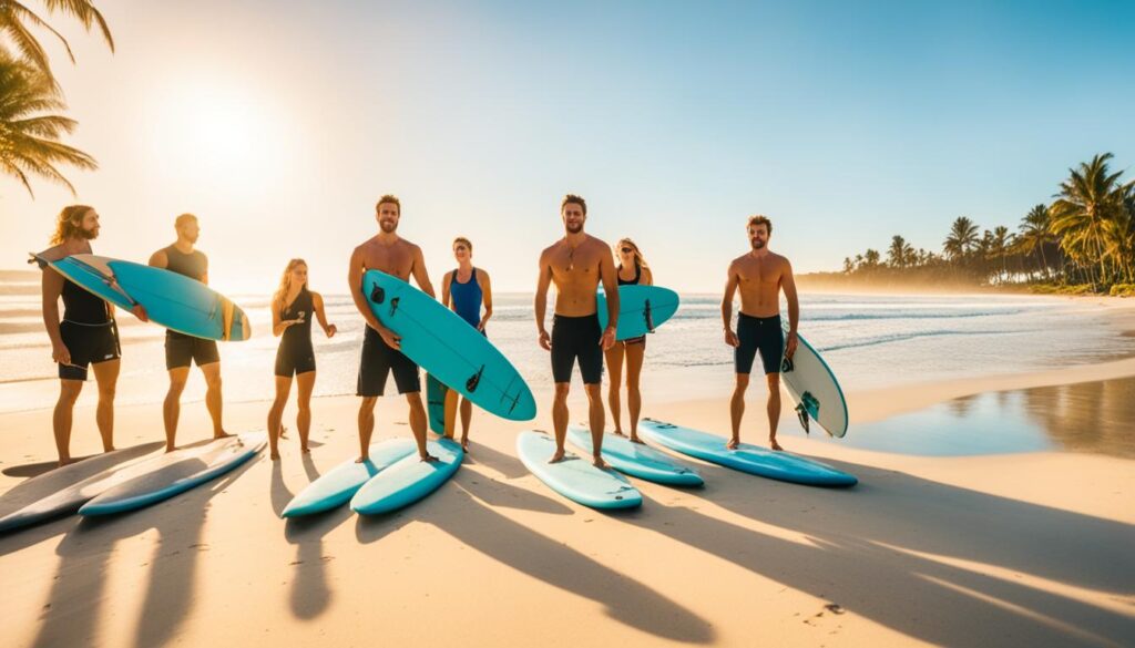 Learning to surf in Montego Bay Learning to surf in Montego Bay