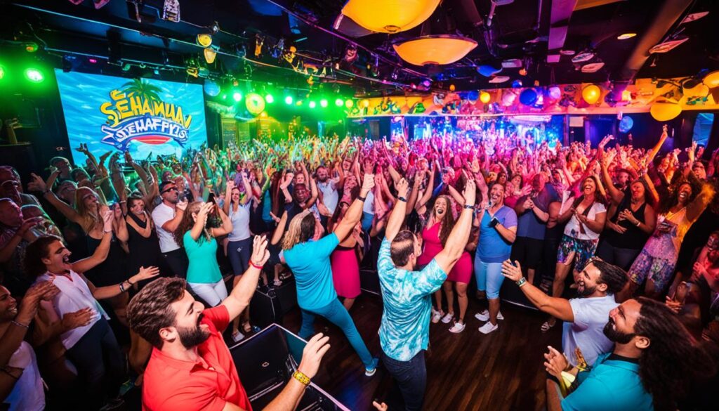 Live music at Señor Frog's Live music at Señor Frog's