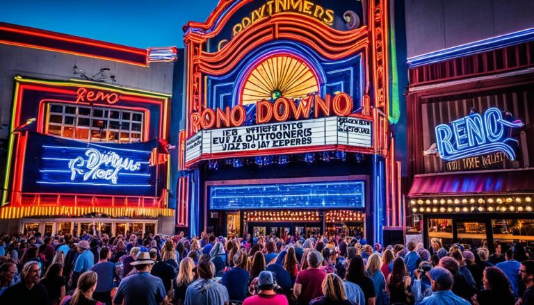 Live music venues in downtown Reno