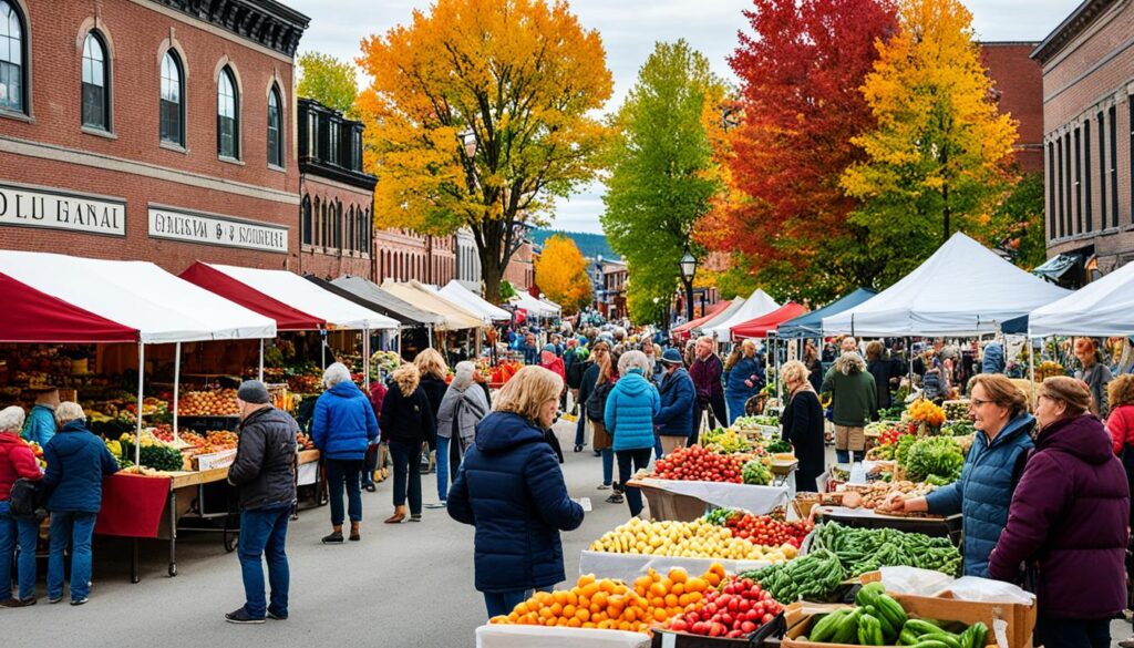 Local farmers market in Canada Local farmers market in Canada