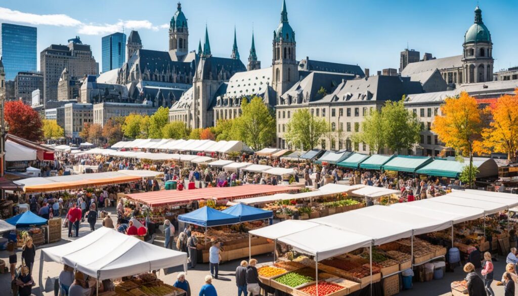 Local food markets in Montreal Local food markets in Montreal