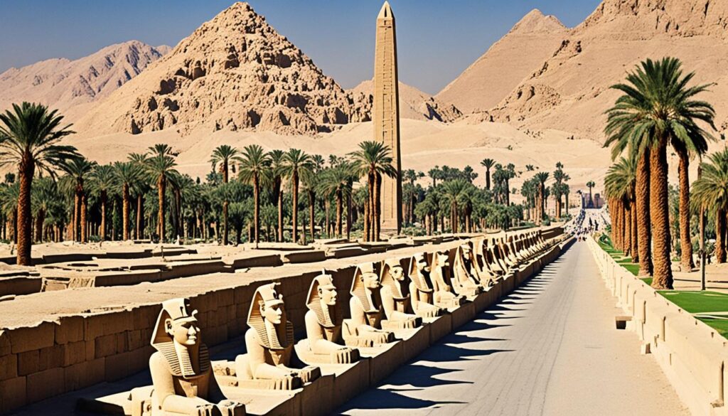 Luxor landmarks Luxor landmarks