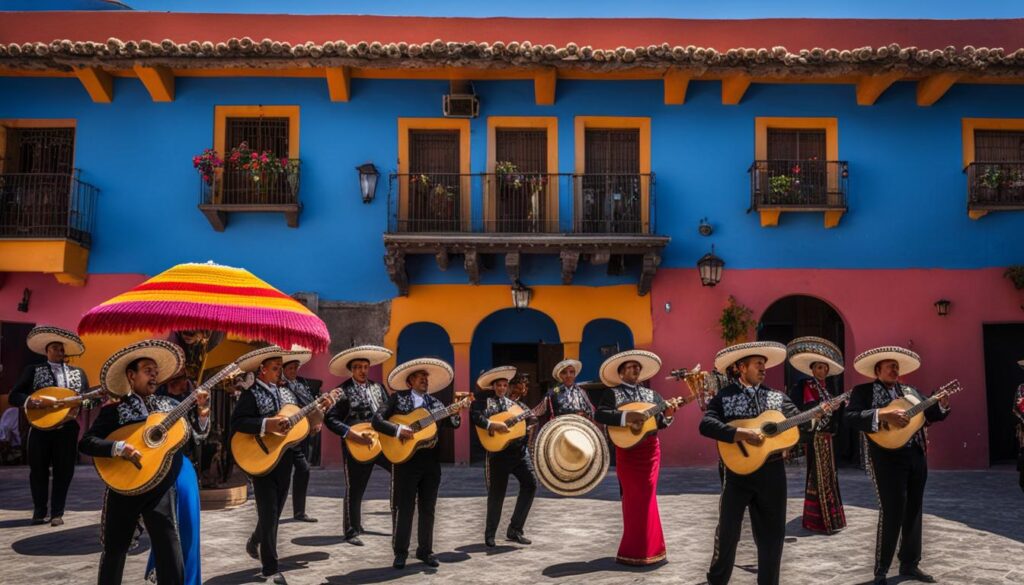 Mariachi performance in Guadalajara Mariachi performance in Guadalajara