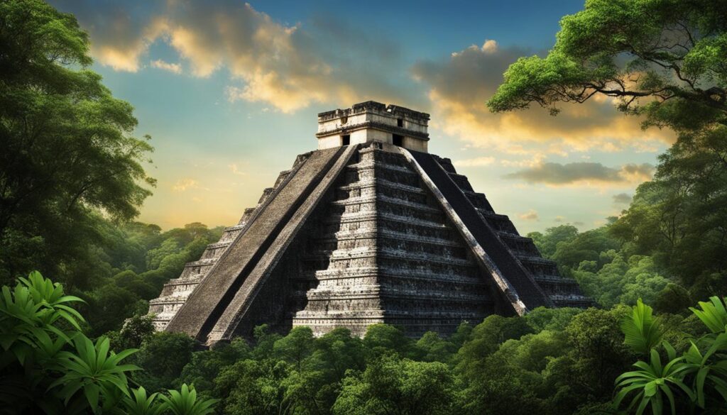 Mayan ruins near Cancun Mayan ruins near Cancun