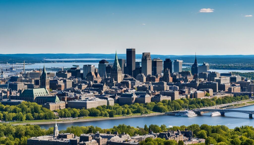 Montreal and Quebec City Montreal and Quebec City