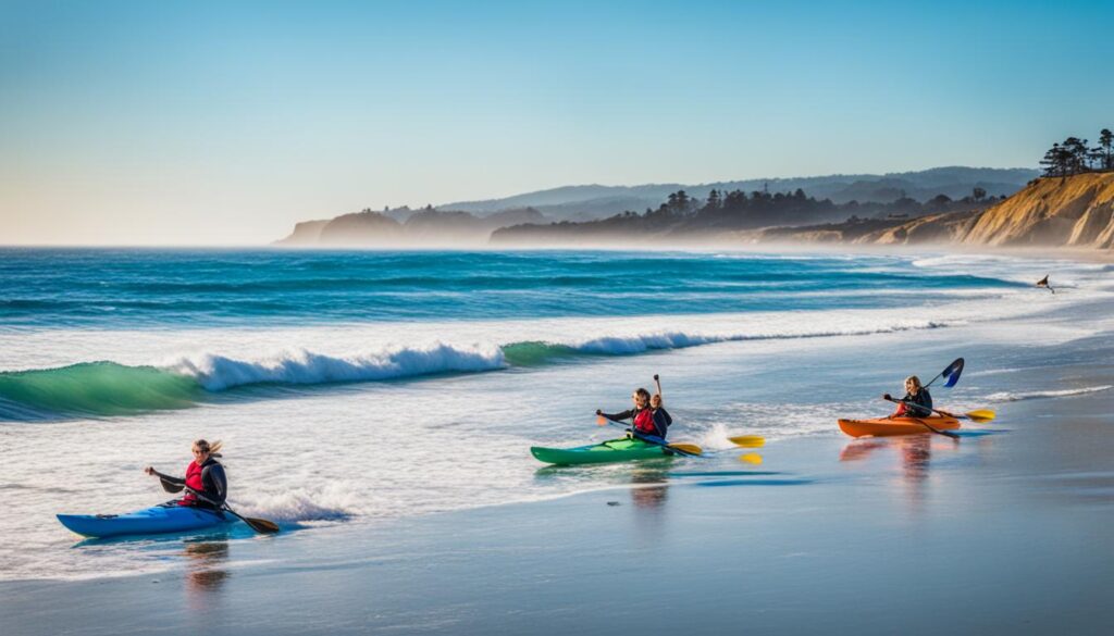 Moonlight State Beach water sports Moonlight State Beach water sports