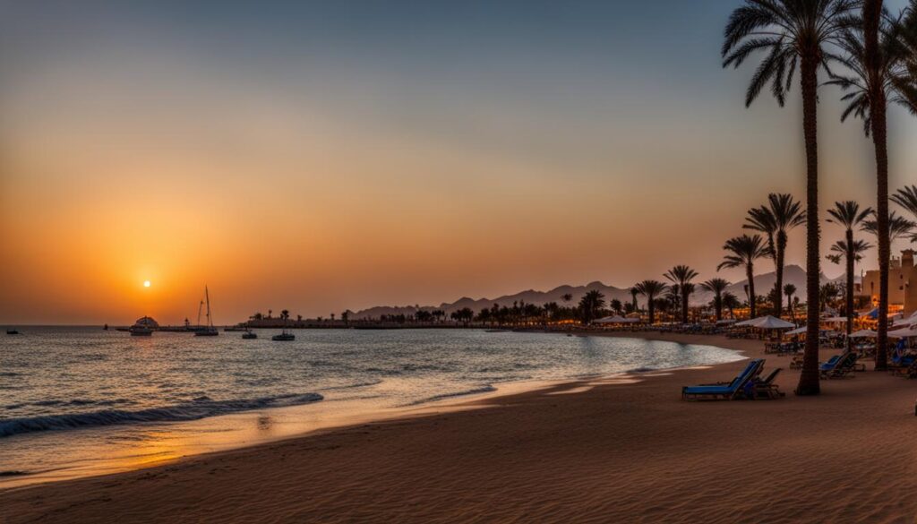 Naama Bay Beach Naama Bay Beach