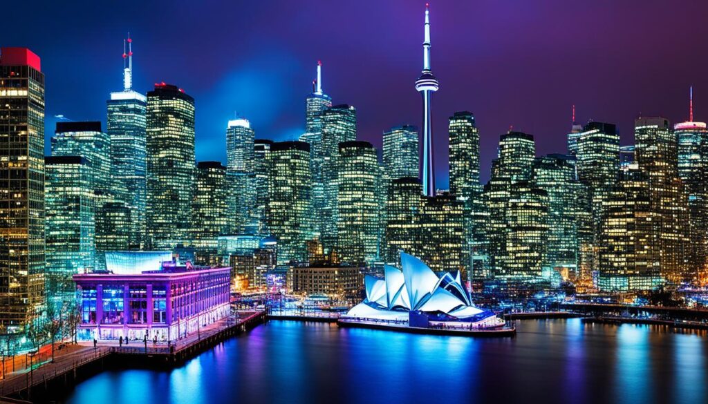Nightlife in Toronto and Vancouver Nightlife in Toronto and Vancouver
