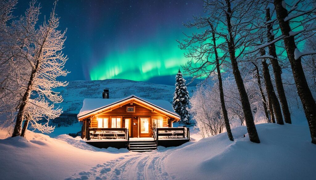 Northern Lights accommodation in Tromsø Northern Lights accommodation in Tromsø
