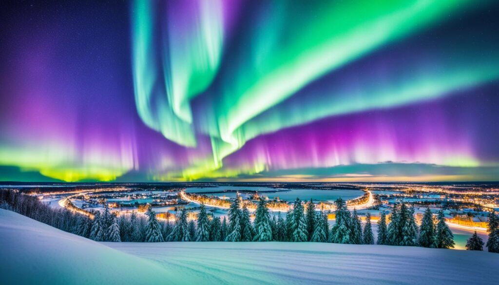 Northern Lights in Oulu Northern Lights in Oulu