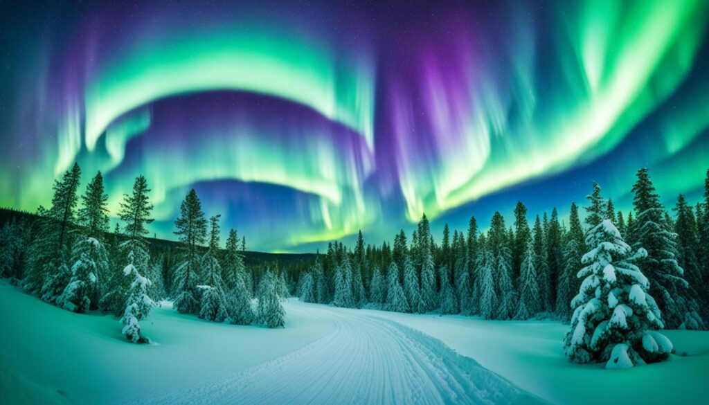 Northern Lights in Rovaniemi Northern Lights in Rovaniemi