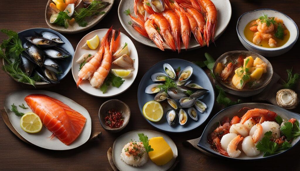 Norwegian seafood Norwegian seafood