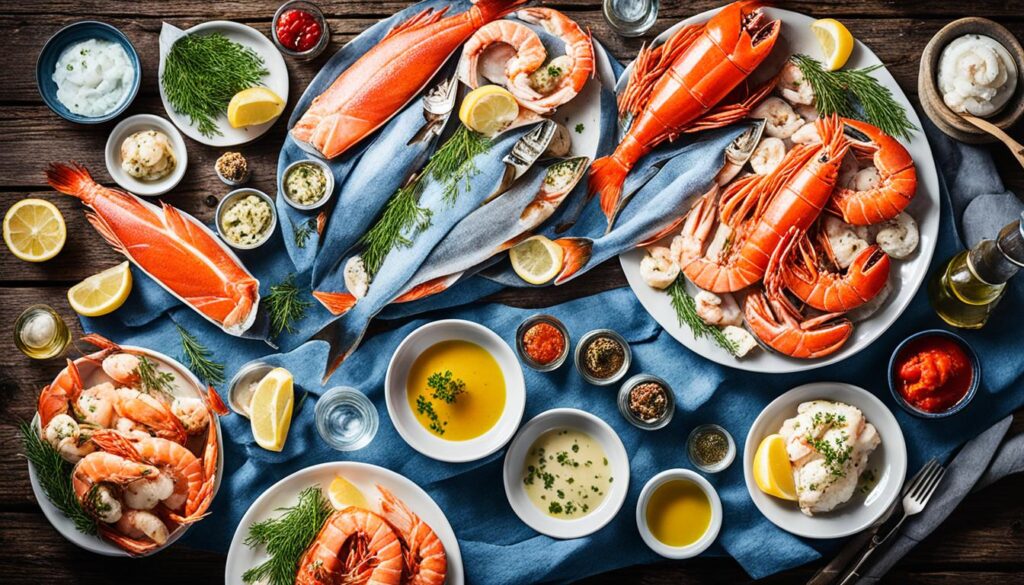 Norwegian seafood Norwegian seafood