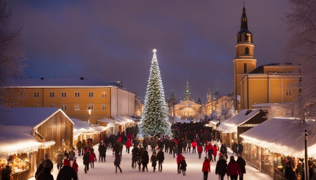 Oulu attractions in December Oulu attractions in December