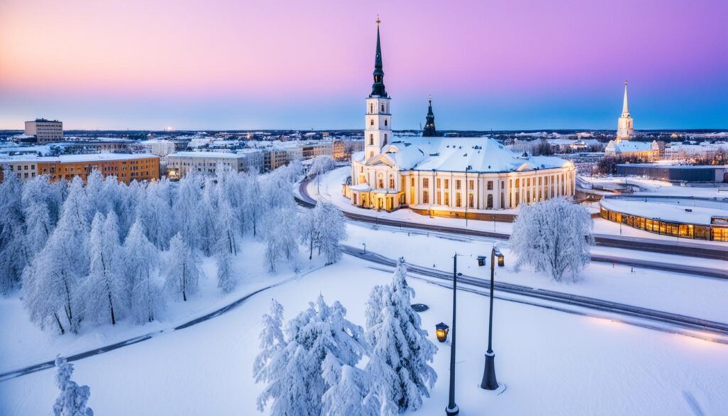 Oulu in Winter Oulu in Winter