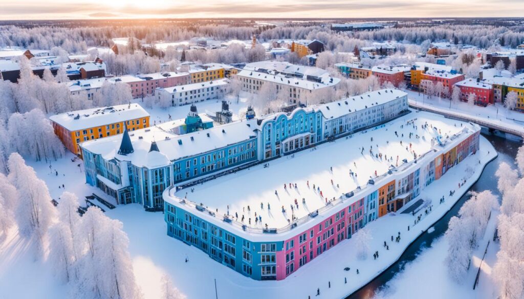 Oulu winter wonderland Oulu winter wonderland